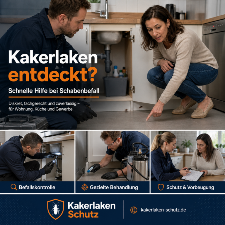 Kakerlaken bekämpfen lassen